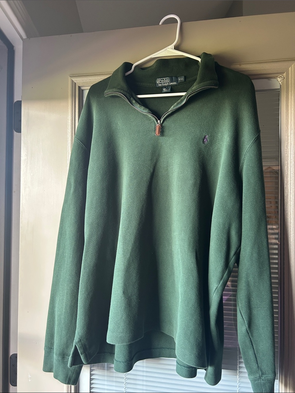Polo by Ralph Lauren Dark Green Half-Zip Pullover